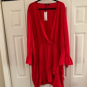 Red dress